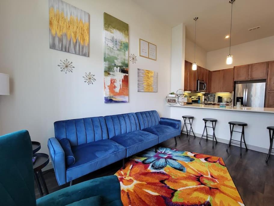 Sodo City Gem: Rooftop Skyline Pool Parking Wi-Fi Houston Bagian luar foto